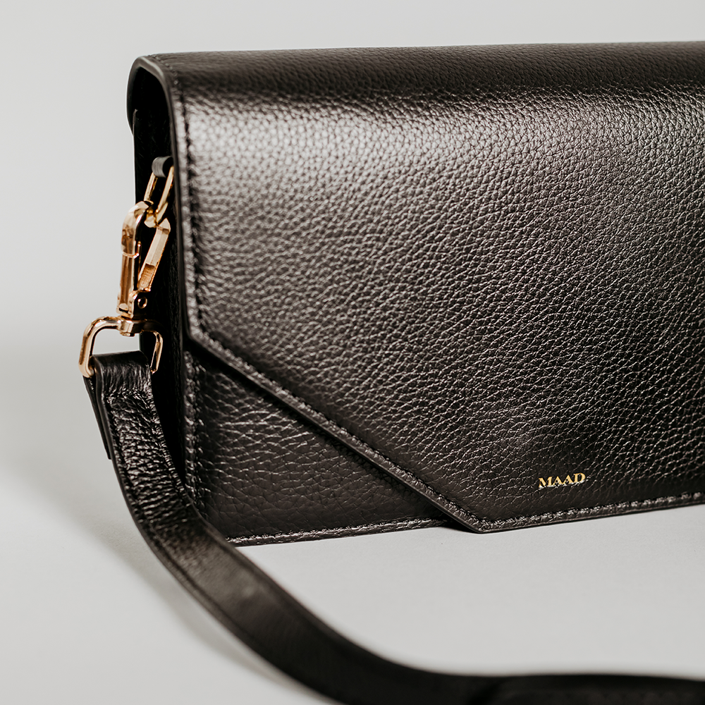 Match - Black Asymmetric Crossbody