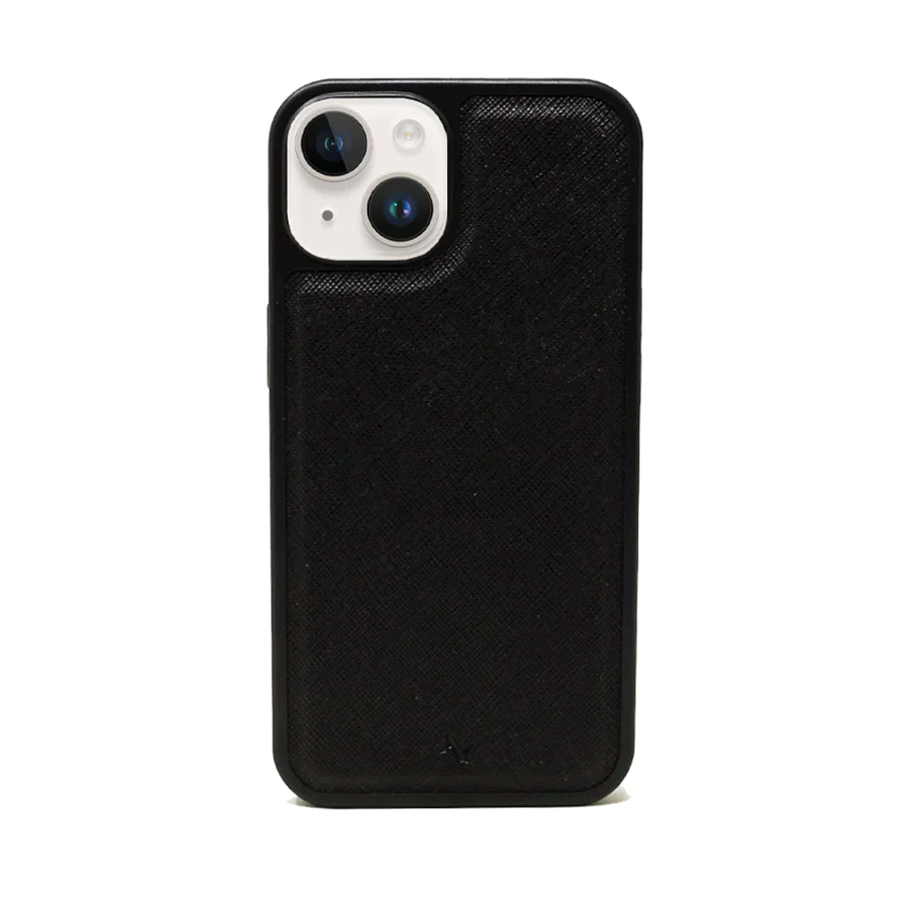LOGOS - Black IPhone Leather Case
