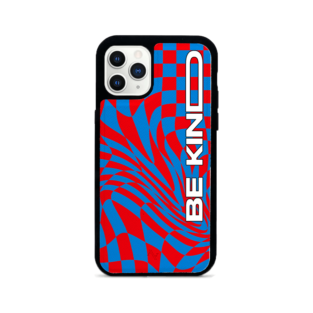 GOLF le MAAD - Blue and Red IPhone 11 Pro Leather Case