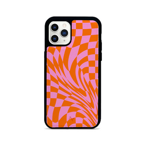 GOLF le MAAD - Orange and Pink IPhone 11 Pro Leather Case