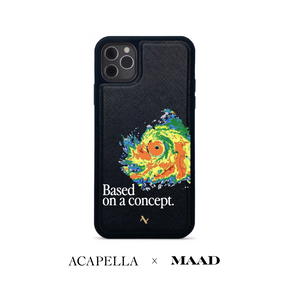 Acapella x MAAD Hurricane - Black IPhone 11 Pro Max Leather Case