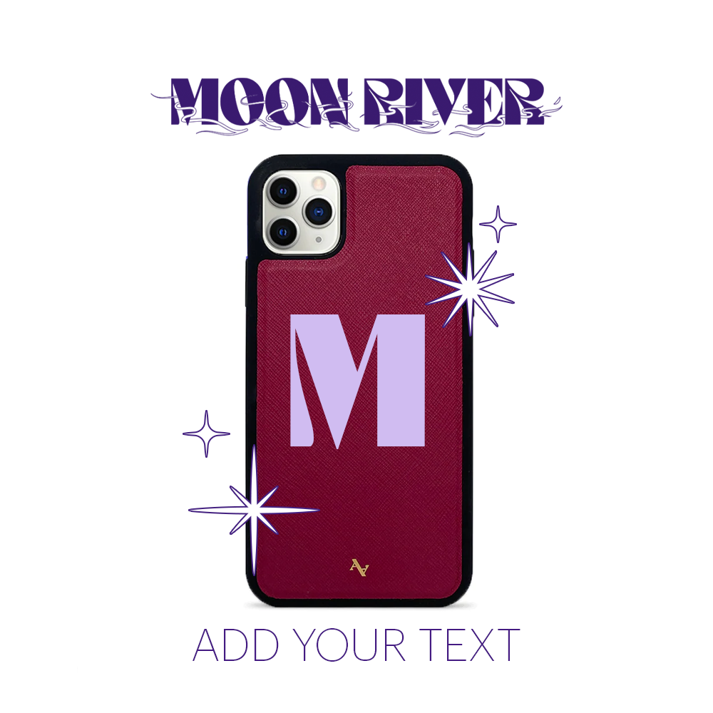 Moon River - Red IPhone 11 Pro Max Leather Case