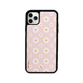 ANDY X MAAD - Pink Daisies IPhone 11 Pro Max Leather Case