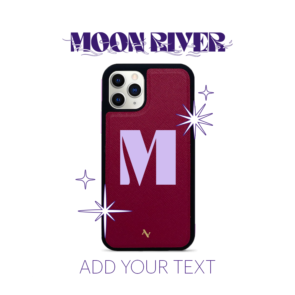 Moon River - Red IPhone 11 Pro Leather Case
