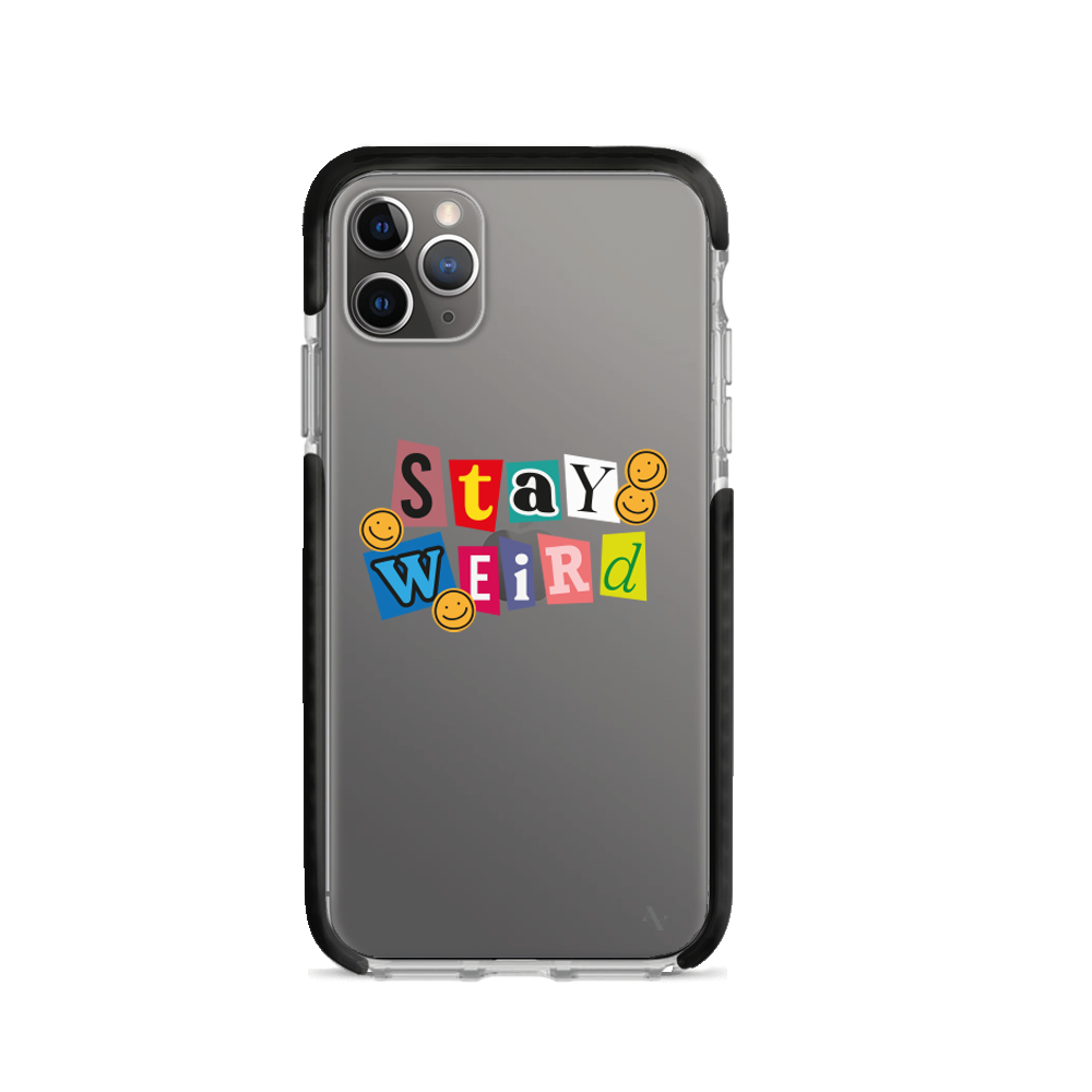 MAAD Stay Weird - IPhone 11 Pro Clear Case