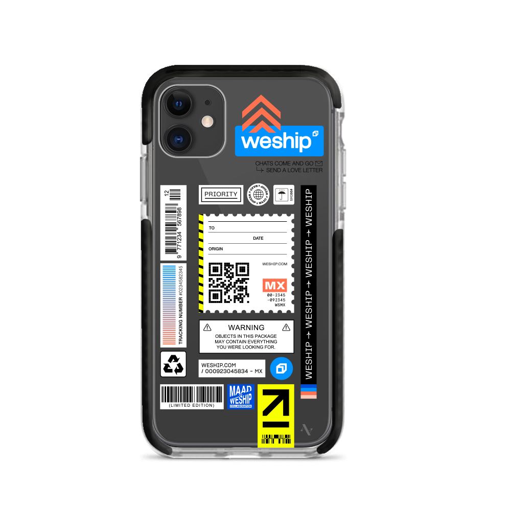 WeShip x MAAD - IPhone 11 Clear Case