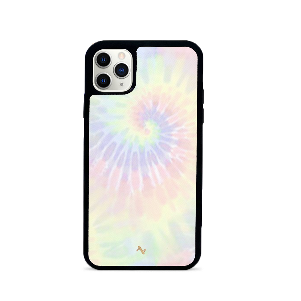 Summer - Pastel Tie Dye IPhone 11 Pro Max Leather Case