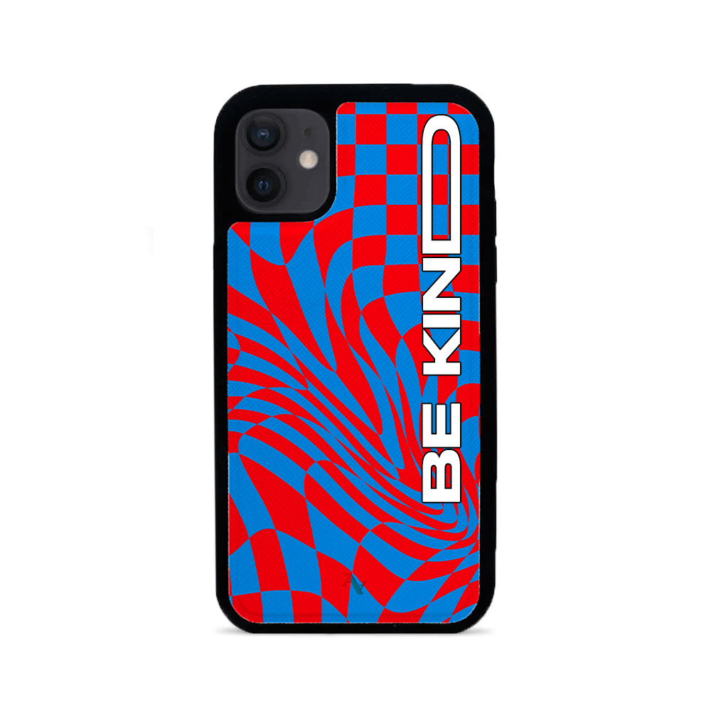 GOLF le MAAD - Blue and Red IPhone 12 Mini Leather Case