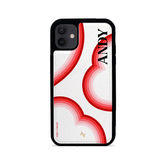 ANDY X MAAD - Valentine's White IPhone 12 Mini Leather Case