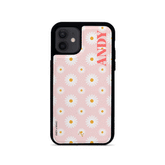 ANDY X MAAD - Pink Daisies IPhone 12 Mini Leather Case
