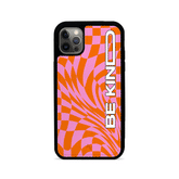 GOLF le MAAD - Orange and Pink IPhone 12 Pro Leather Case
