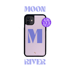 Moon River - Blush IPhone 12 Mini Leather Case