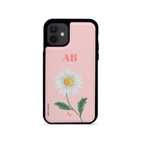 ANDY X MAAD - Pink Daisy IPhone 12 Mini Leather Case