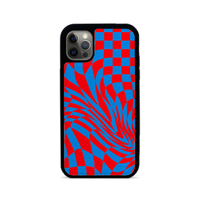 GOLF le MAAD - Blue and Red IPhone 12 Pro Leather Case