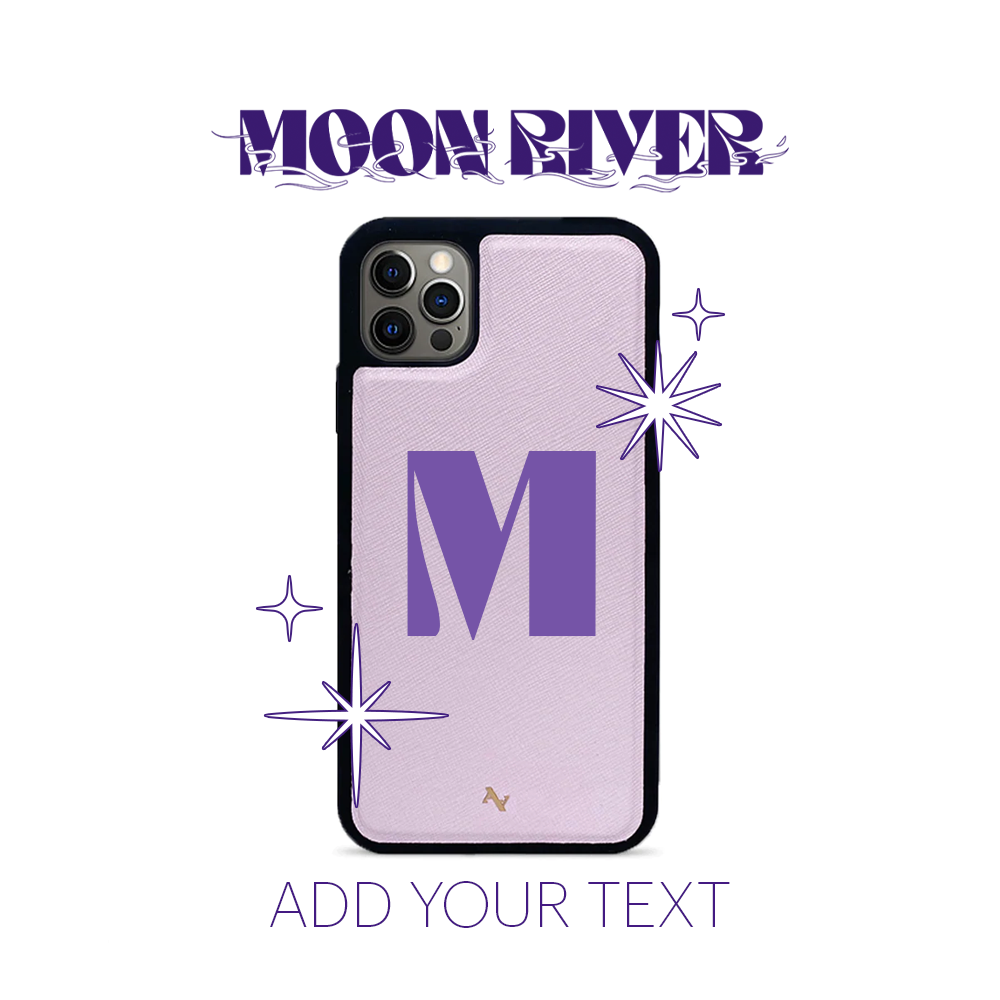 Moon River - Blush IPhone 12 Pro Max Leather Case
