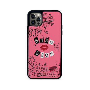 MAAD Classic - Burn Book 12 Pro Max Leather Case