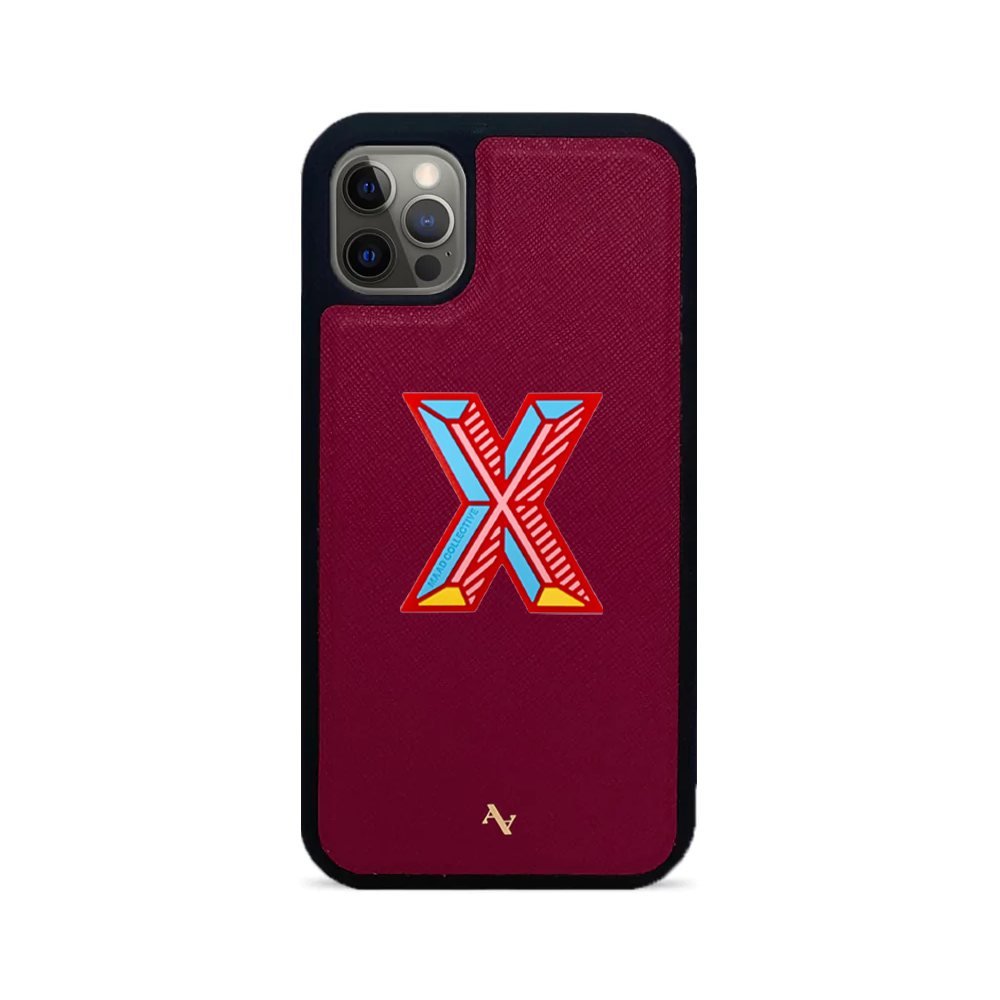 MAAD Stickers Alphabet - IPhone 12 Pro Red