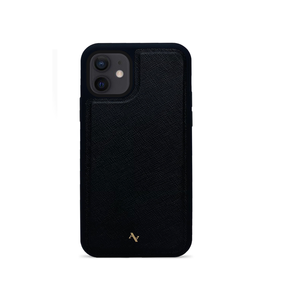Wild Child - Black IPhone 12 Mini Leather Case