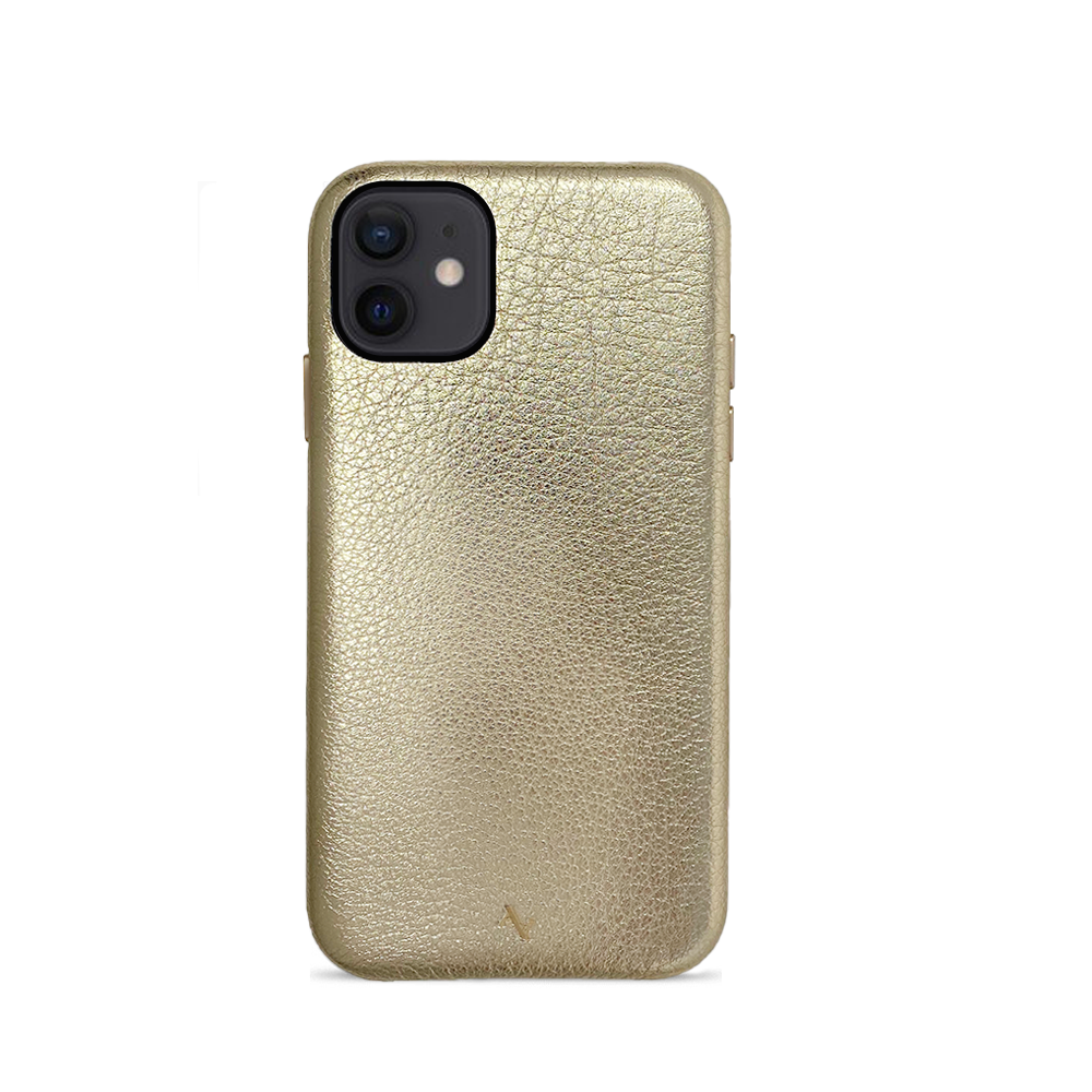 Pebble - Gold Metallic IPhone 12 Mini Case