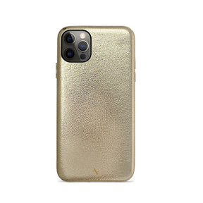 Pebble - Gold Metallic IPhone 12 Pro Case