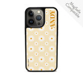 ANDY x  MAAD - Yellow Daisies IPhone 14 Pro Leather Case