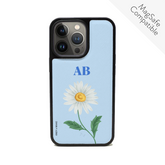 ANDY X MAAD - Blue Daisy IPhone 14 Pro Leather Case