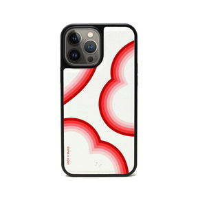 ANDY X MAAD - Valentine's White IPhone 13 Pro Max Leather Case