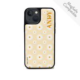 ANDY X MAAD - Yellow Daisies IPhone 14 Leather Case