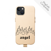 MAAD Full Wrapped - Flames Beige IPhone 13