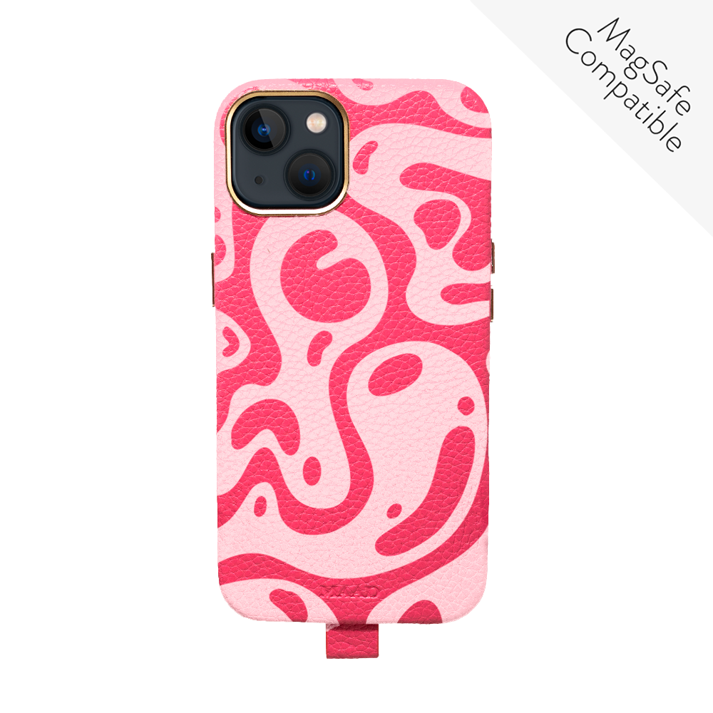 MAAD Full Wrapped - Liquid Hot Pink IPhone 13