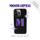 Moon River - Black IPhone 14 Pro Leather Case