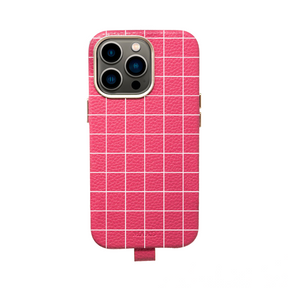 MAAD Full Wrapped - Hot Pink Grid IPhone 13 Pro