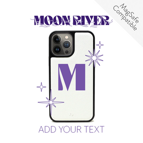 Moon River - White IPhone 13 Pro Max Leather Case