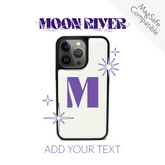 Moon River - White IPhone 14 Pro Leather Case
