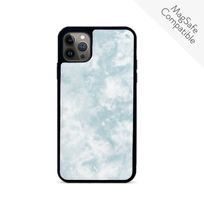 Tie Dye Blue Fever - IPhone 14 Pro Leather Case