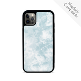 Tie Dye Blue Fever - IPhone 13 Pro Max Leather Case