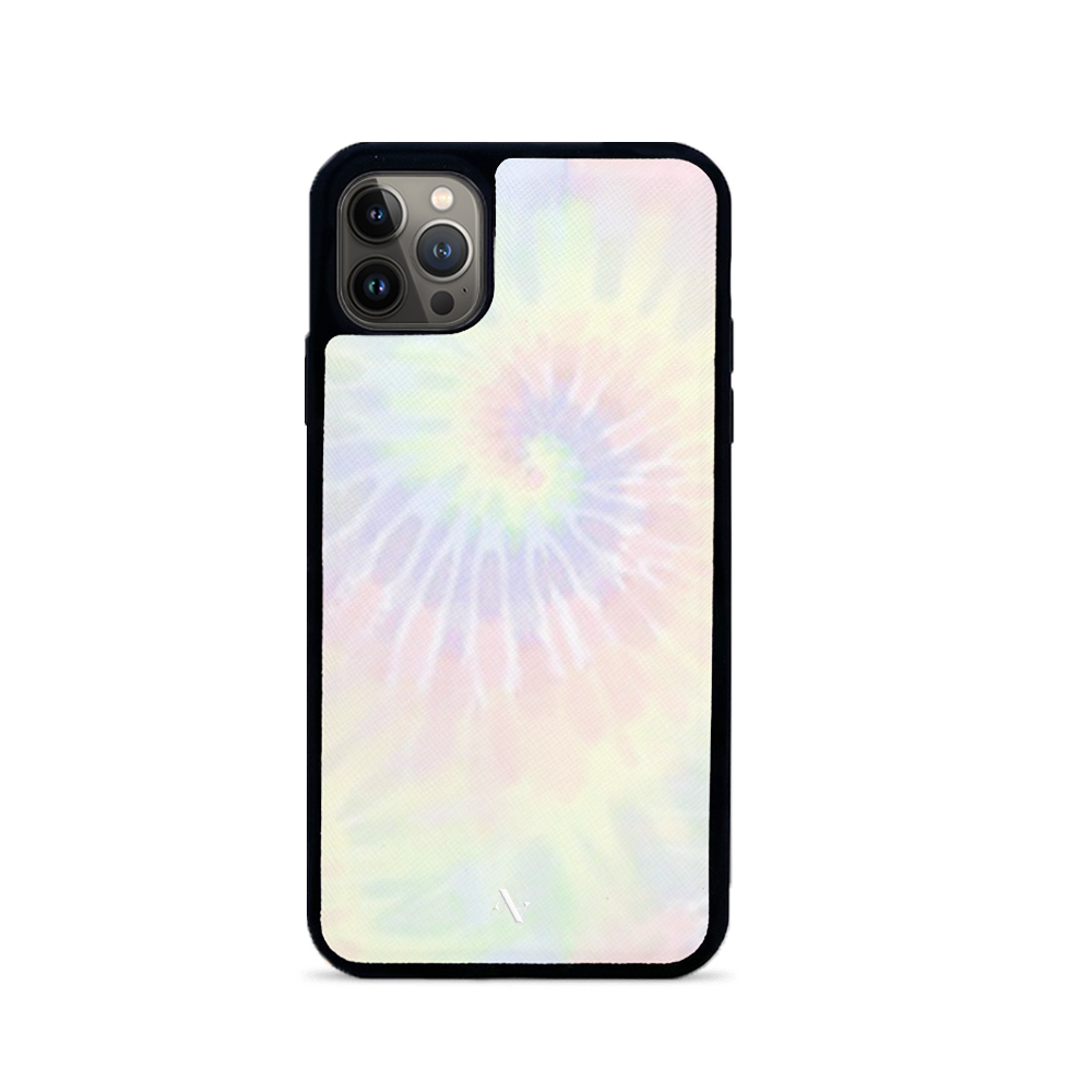 Summer - Pastel Tie Dye IPhone 14 Pro Max Leather Case