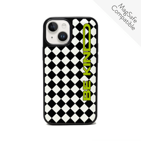 GOLF le MAAD - Black and White IPhone 14 Plus Leather Case