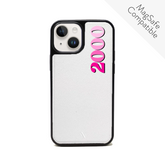 00s - White IPhone 14 Leather Case