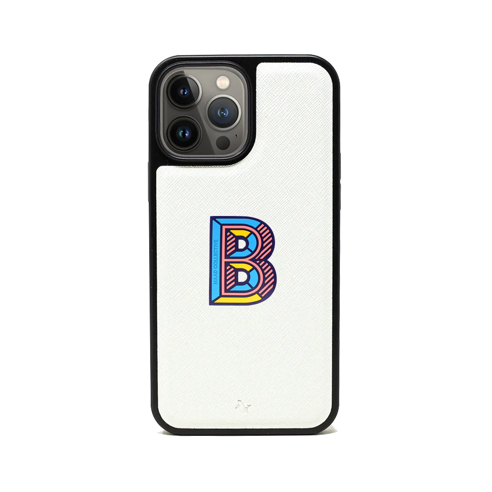 MAAD Stickers Alphabet - IPhone 13 Pro Max White