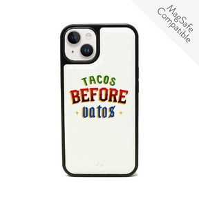 Cielito Lindo - Tacos Before Vatos IPhone 14 Leather Case