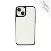 MAAD Classic - White IPhone 14 Leather Case