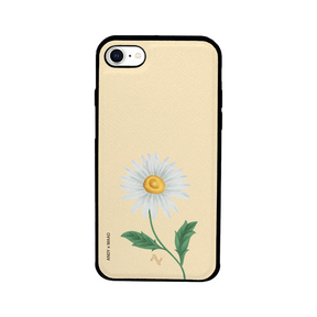 Andy x MAAD - Yellow Daisy IPhone 7/8/SE Leather Case