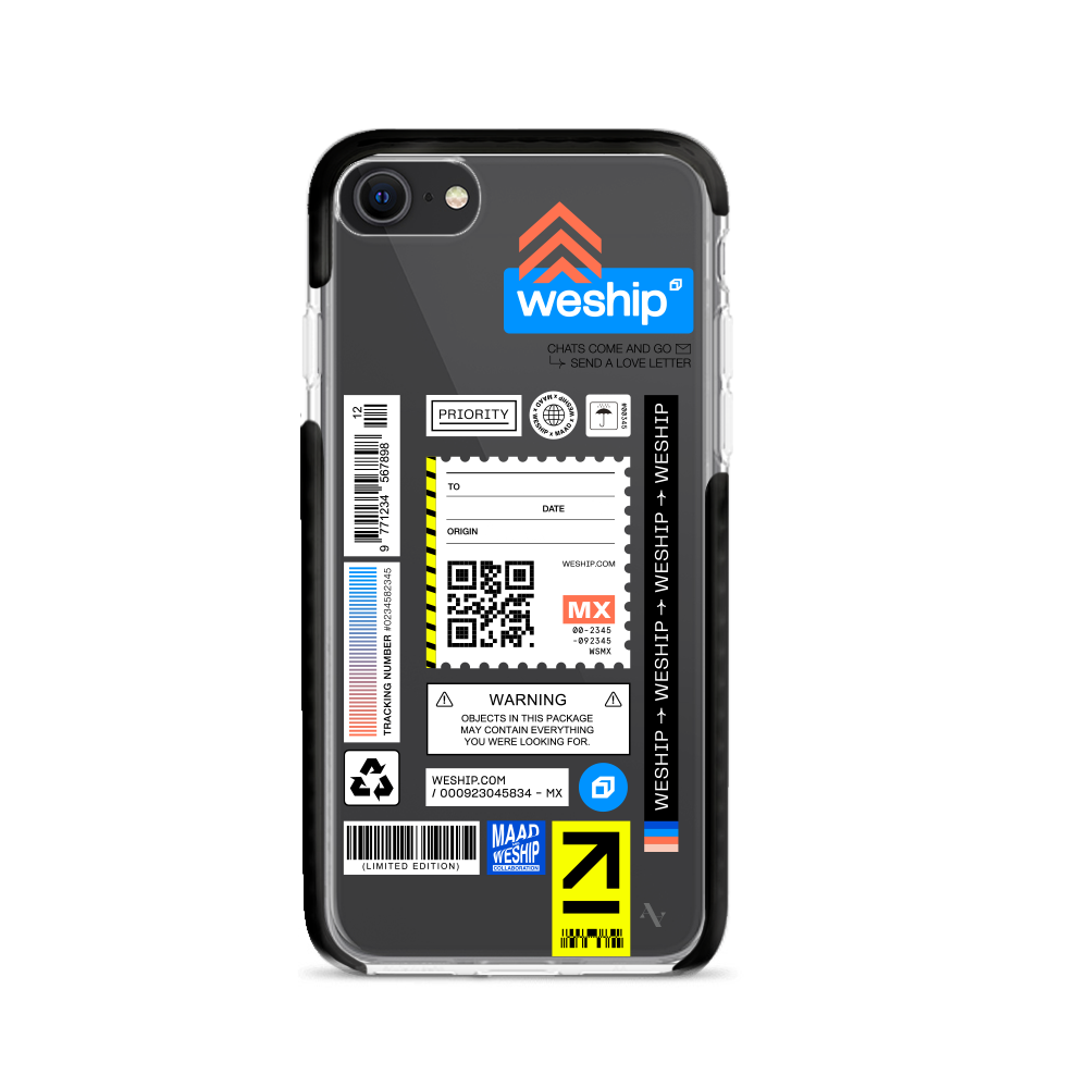 WeShip x MAAD - IPhone 7/8/SE Clear Case
