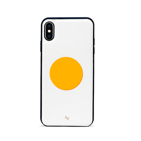 90s - White IPhone XS MAX Leather Case