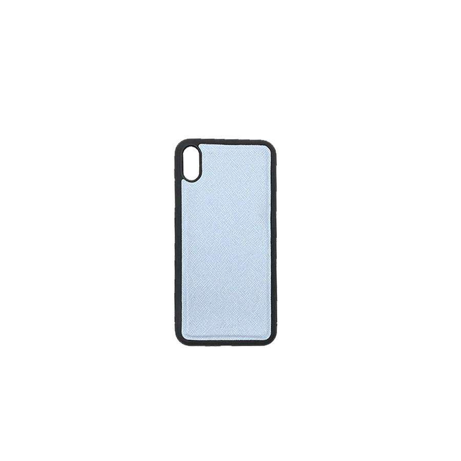 Baby Blue IPhone XS MAX Case - MAAD Collective - Saffiano IPhone Personalized Case 