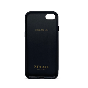 MAAD Classic - Black IPhone 7/8/SE Leather Case