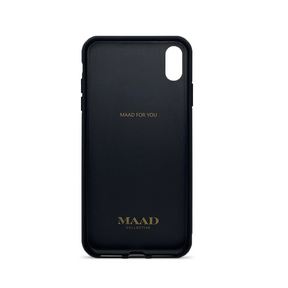 MAAD Classic - White IPhone XS MAX Leather Case