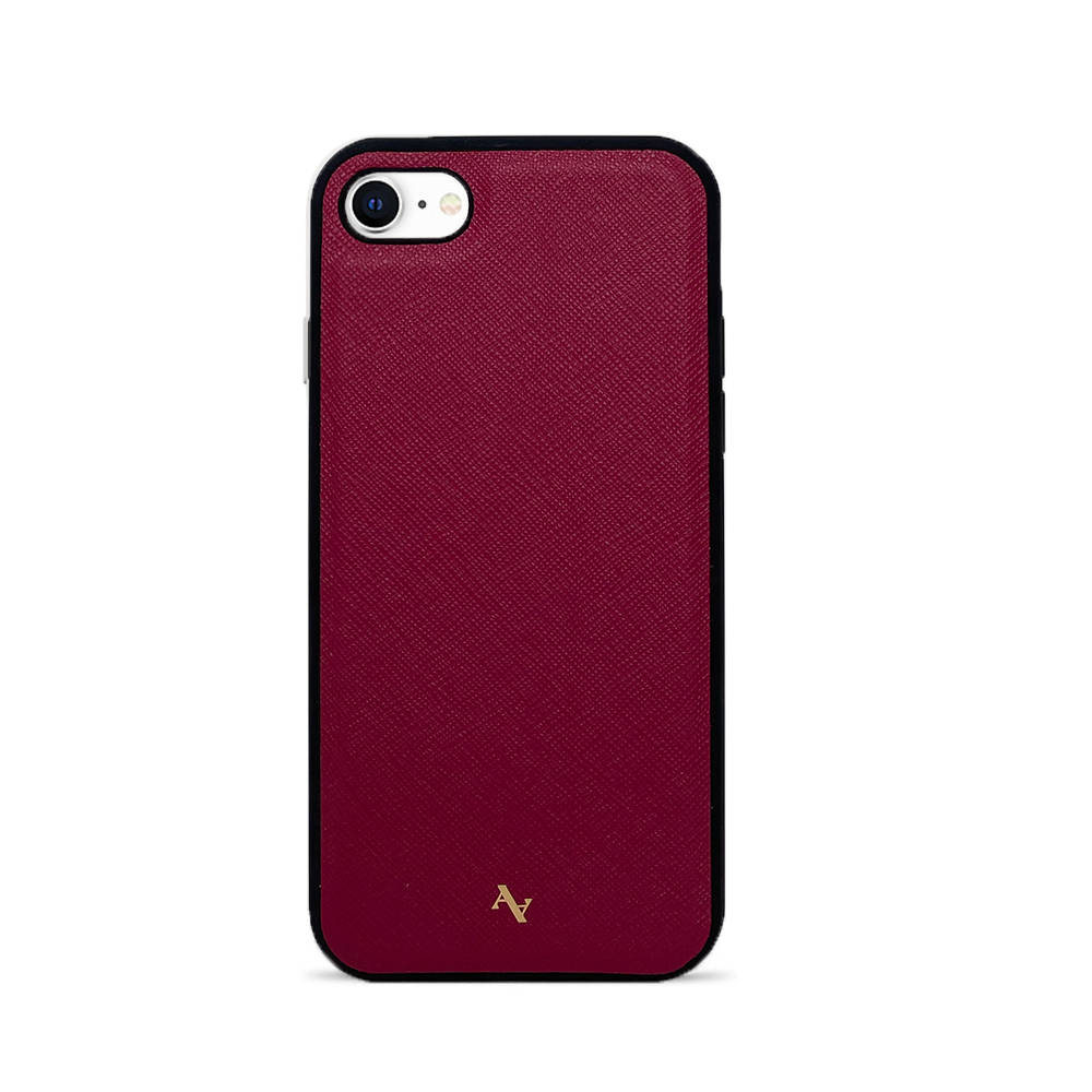 MAAD Classic - Red IPhone 7/8/SE Leather Case