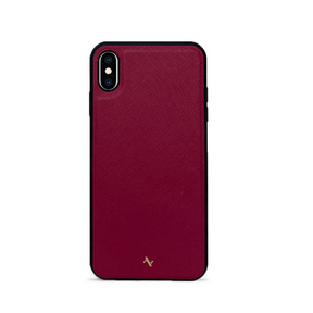 MAAD Classic - Red IPhone XS Max Leather Case